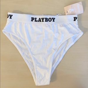 Playboy X Missguided highwaited underware